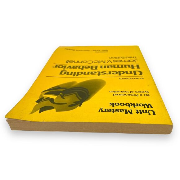 Understanding Human Behavior : Unit Mastery Workbook (3rd Edition, 1980) GOOD - Picture 6 of 16